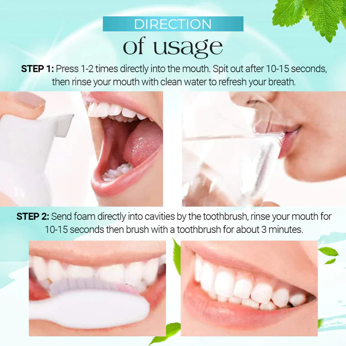 OmniSkin™ Teeth Whitening Foam Mouthwash -BUY 1 GET 1 FREE