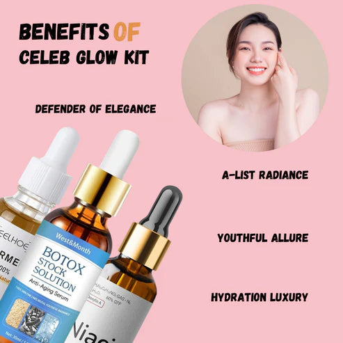 Celeb Glow Serum Kit (Pack of 3)