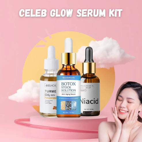 Celeb Glow Serum Kit (Pack of 3)